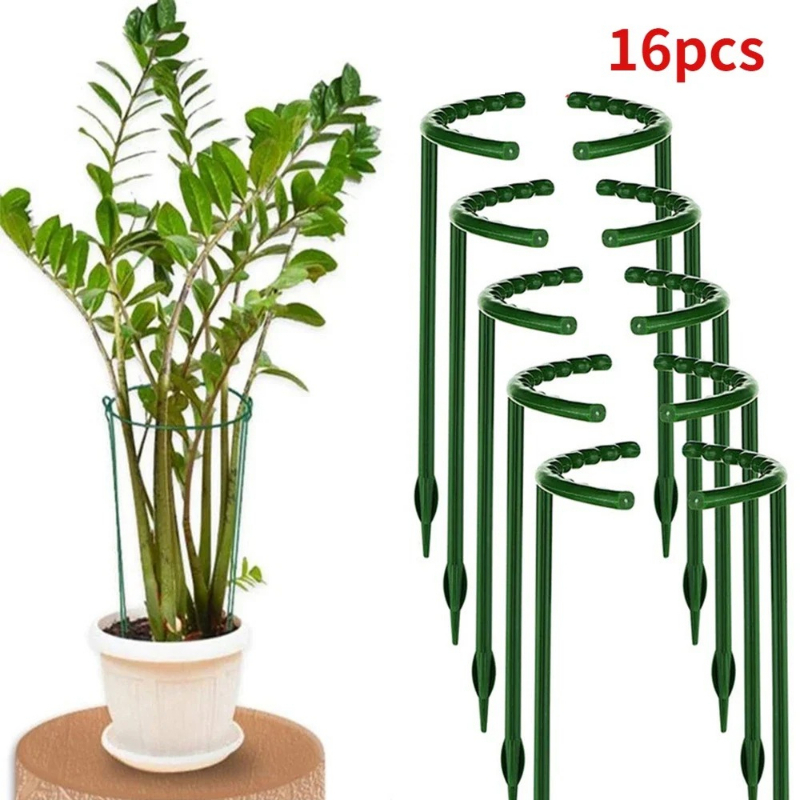 Plant Parent Tools - プラスチック製植物支柱スタンド 花や温室の配置用支柱 固定棒ホルダー ガーデンツール
