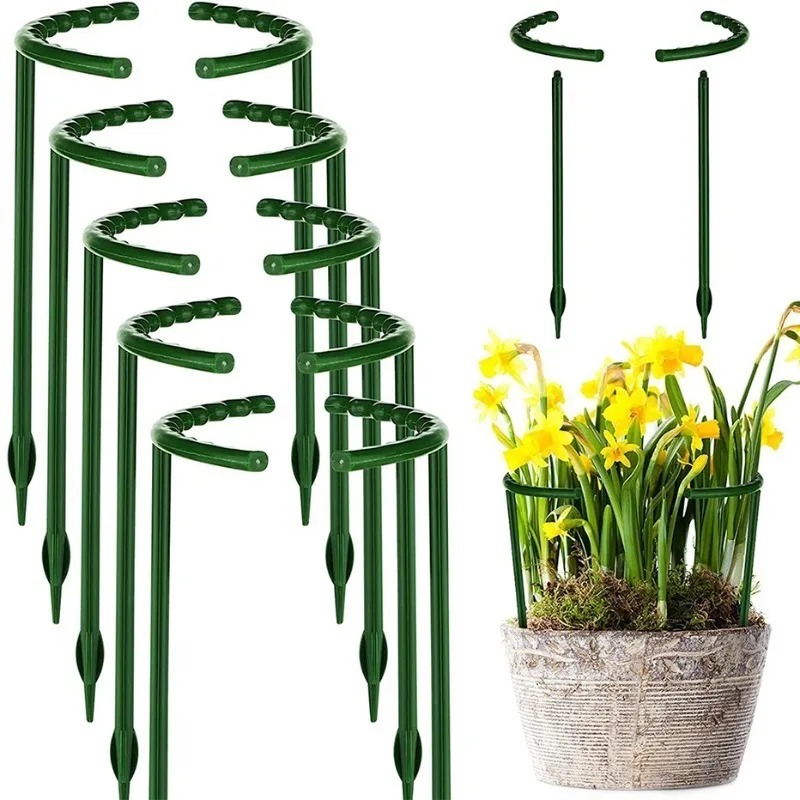 プラスチック植物サポートリング果樹園ガーデンサポートパイルス - Plant Parent Tools のレビューと価格