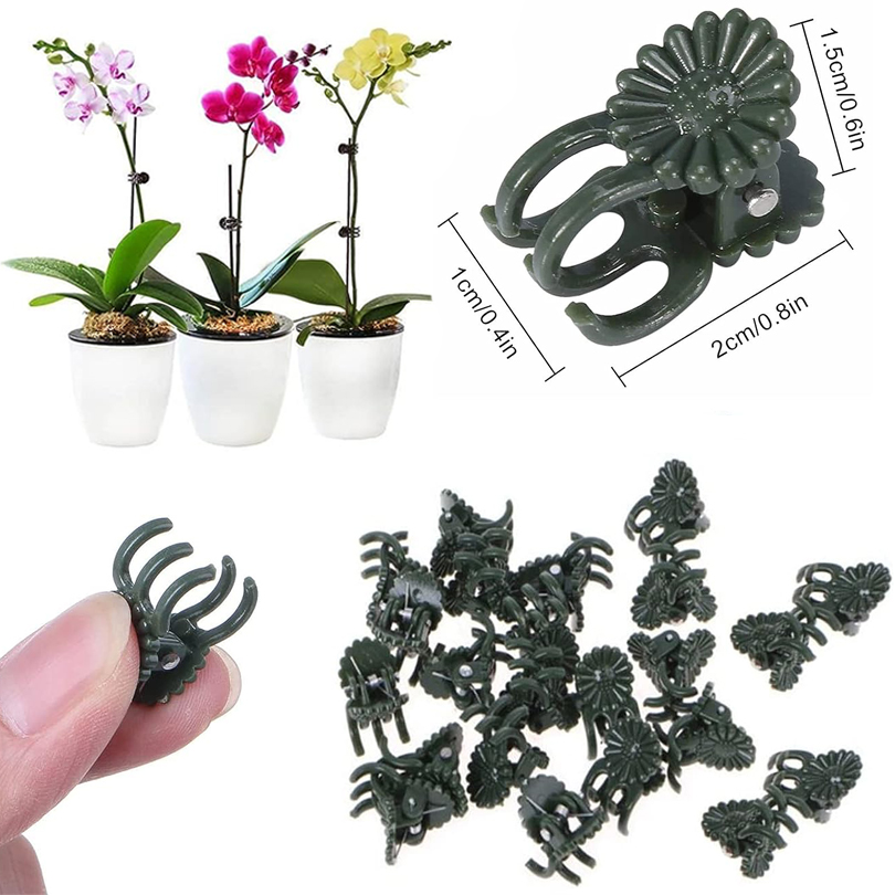 偽の植物クリップ,胸,蝶,蘭,フラワークリップ,ガーデンアク - Plant Parent Tools のレビューと価格